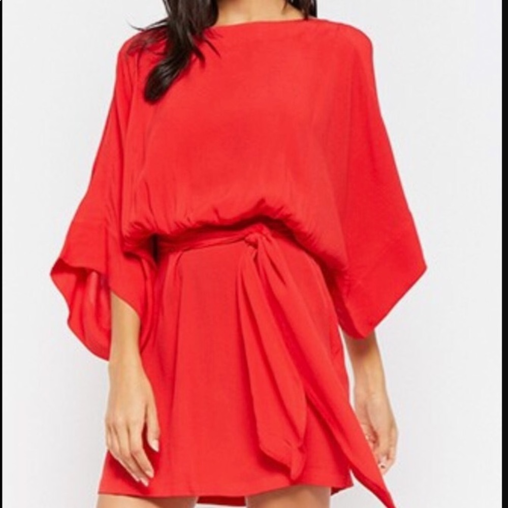 Red dress
